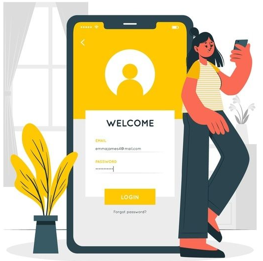 Login Illustration